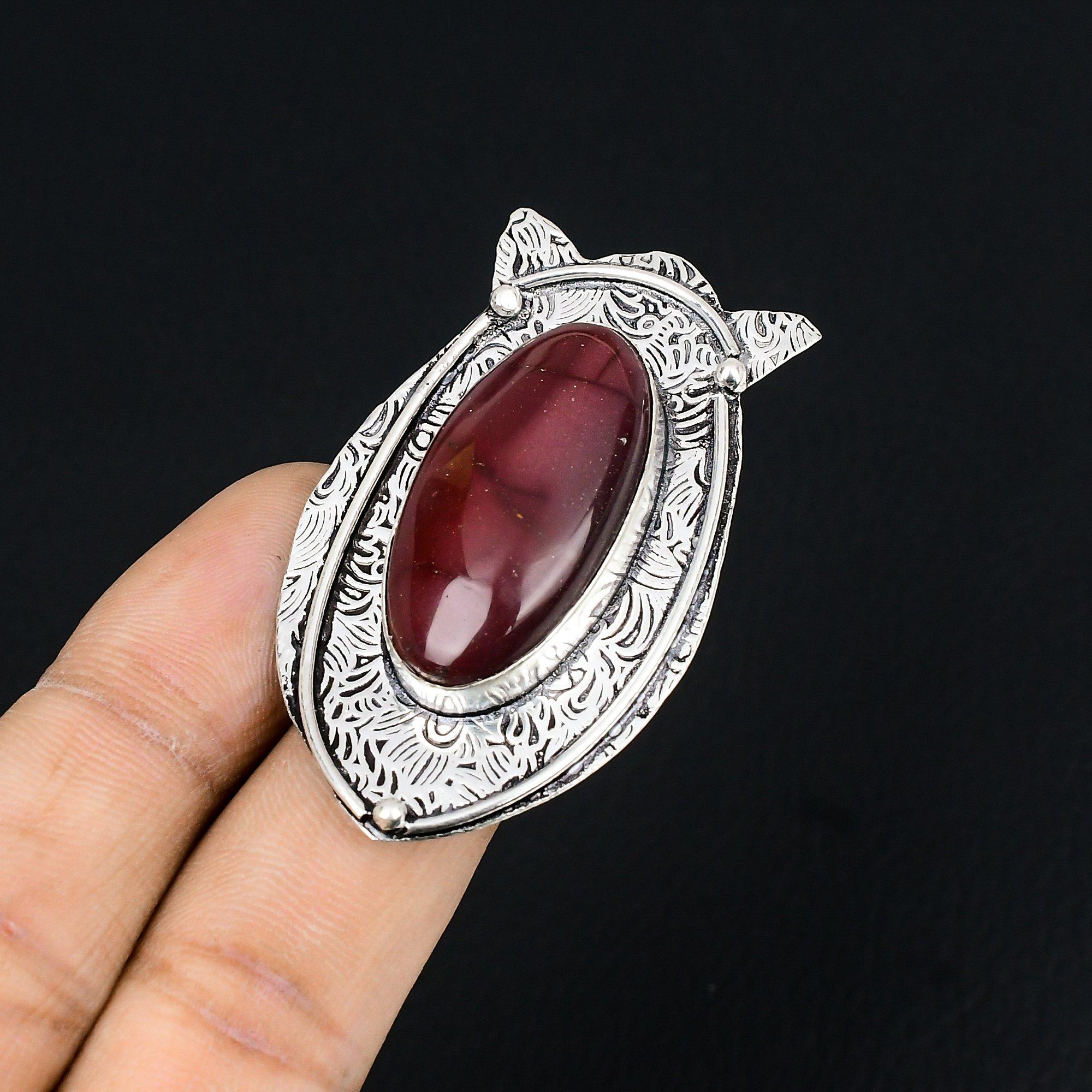 Sisters Day Deal 925 Silver Mookaite Gemstone Statement Ring Jewelry Size 6.5 6.5
Sisters Day Deal 925 Silver Mookaite Gemstone Statement Ring Jewelry Size 6.5 6.5