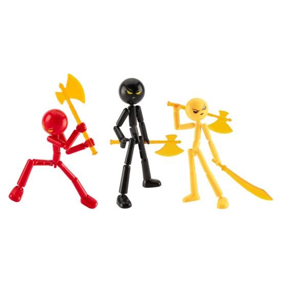 3/6Pcs Posable Stickman Action Figure with Handheld Items Movable Joints Stickman Fidget Toy Desktop Decoration Gift for Collectors 3pcs
3/6Pcs Posable Stickman Action Figure with Handheld Items Movable Joints Stickman Fidget Toy Desktop Decoration Gift for Collectors 3pcs