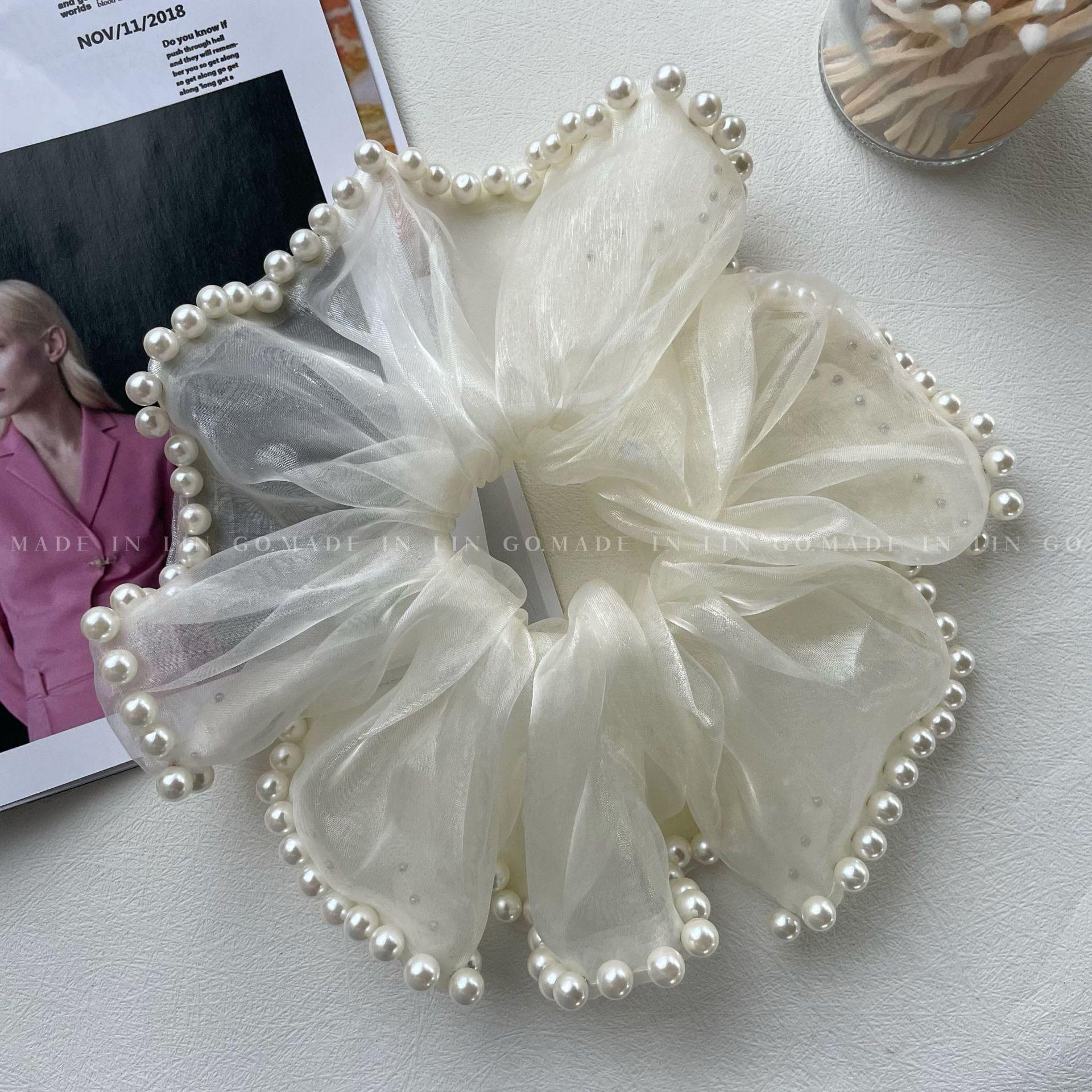 2024 Жемчужная сетчатая резинка для волос - Стиль толстой кишки, Аксессуар для высокого хвоста и пучка для женщин
2024 Жемчужная сетчатая резинка для волос - Стиль толстой кишки, Аксессуар для высокого хвоста и пучка для женщин