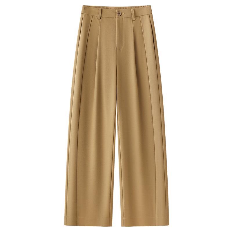 2025 Women s Khaki Wide-Leg High-Waist Summer Pants - Loose, Drapey, Western Straight-Leg Trousers XL
2025 Women s Khaki Wide-Leg High-Waist Summer Pants - Loose, Drapey, Western Straight-Leg Trousers XL