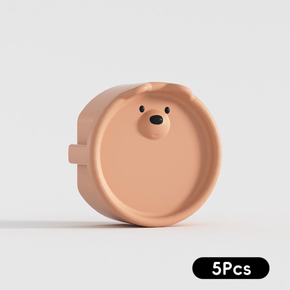 5Pcs EU Standard Silicone Socket Protective Covers Cute Bear Cartoon Design Baby Safety Outlet Plug Caps Electric Shock & Dust Proof for Home
5Pcs EU Standard Silicone Socket Protective Covers Cute Bear Cartoon Design Baby Safety Outlet Plug Caps Electric Shock & Dust Proof for Home