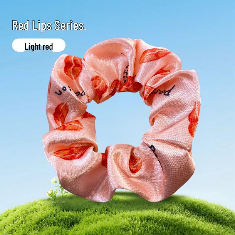 Halloween Quirky Print Satin Hair Tie - High Elastic Large Intestine Hair Accessory
Halloween Quirky Print Satin Hair Tie - High Elastic Large Intestine Hair Accessory