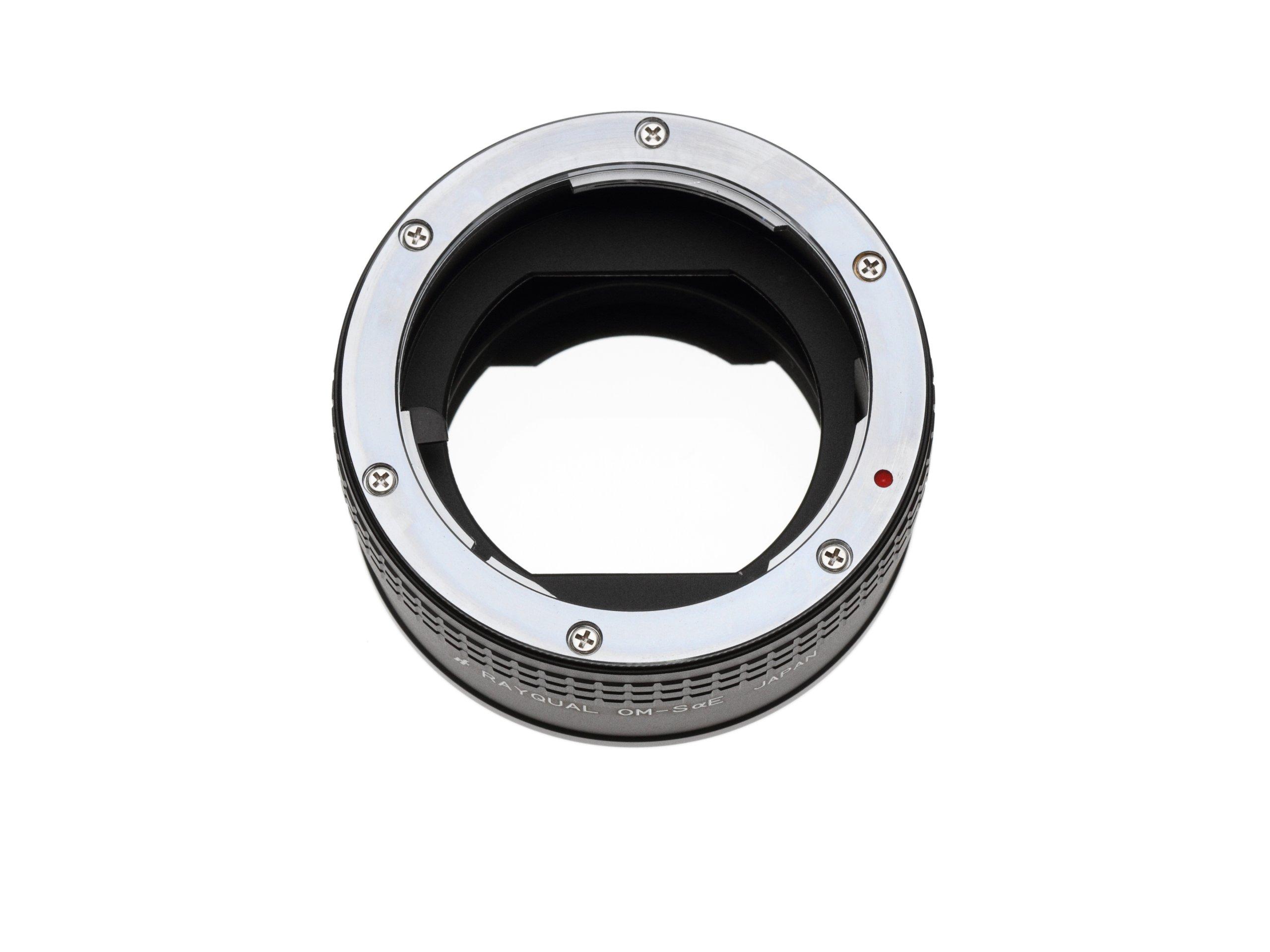 Rayqual Lens Mount Adapter for Olympus OM Mount Lenses to Sony Mount Cameras Japanese-made E (OM-SaE)
Rayqual Lens Mount Adapter for Olympus OM Mount Lenses to Sony Mount Cameras Japanese-made E (OM-SaE)