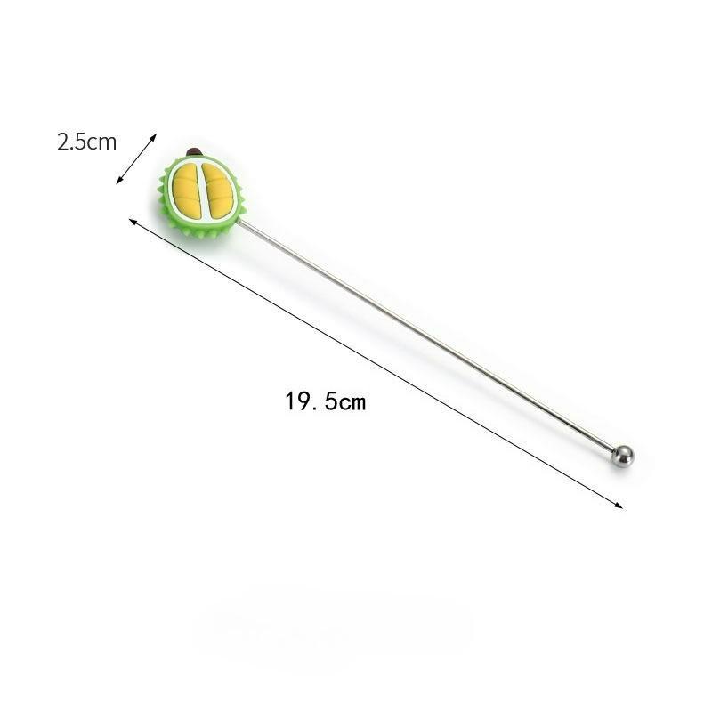 Bar Mixing Stirring Rod Fruit Series Spoon Cocktail Spoon Milk Tea Stirring Spoon Stainless Steel Stirring Spoon
Bar Mixing Stirring Rod Fruit Series Spoon Cocktail Spoon Milk Tea Stirring Spoon Stainless Steel Stirring Spoon