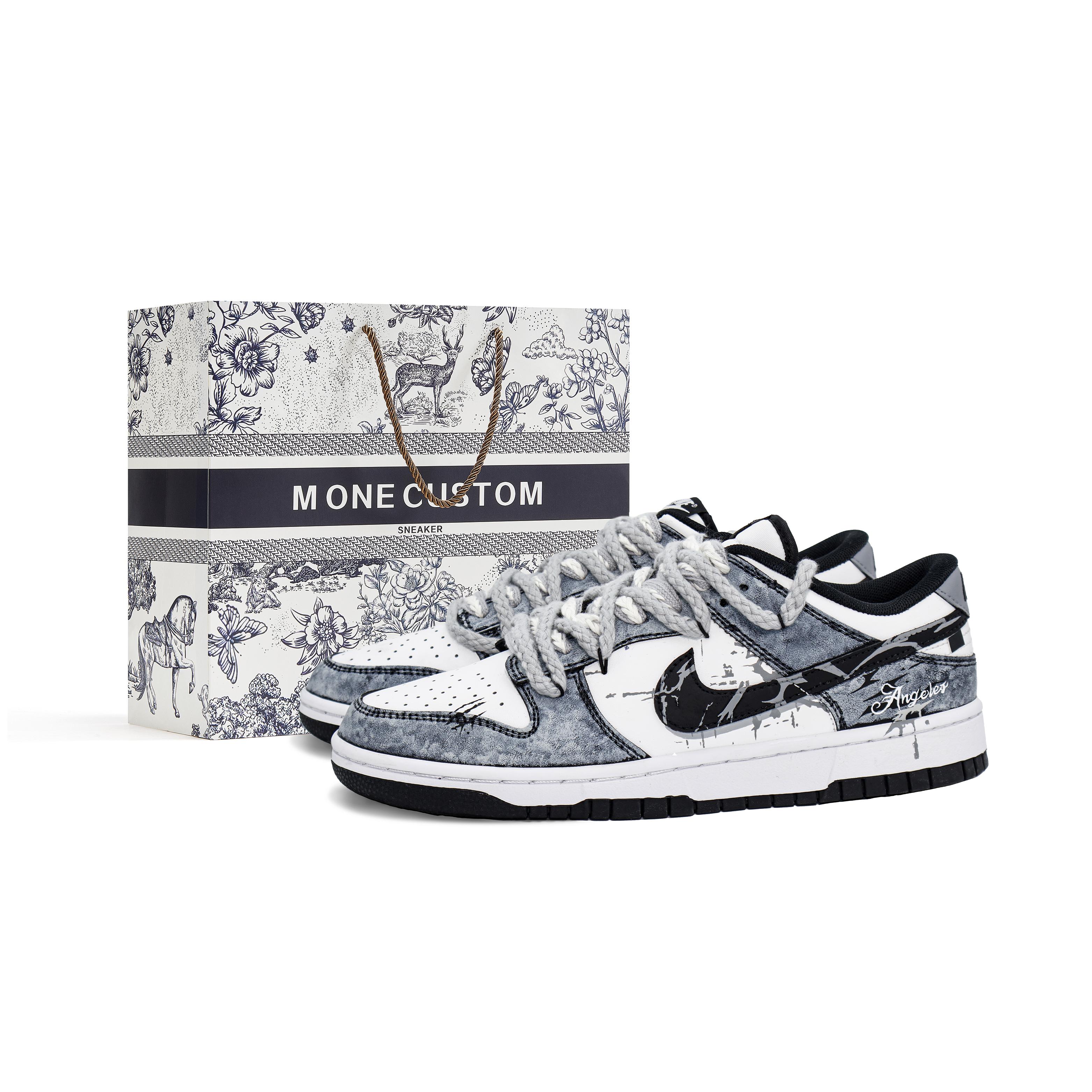 Nike Dunk Shadowslayer Pact MONE Manufacturing, Box Low top Skateboard Shoes Unisex Black White DD1391-100(Team177--BOX) 38.5
Nike Dunk Shadowslayer Pact MONE Manufacturing, Box Low top Skateboard Shoes Unisex Black White DD1391-100(Team177--BOX) 38.5