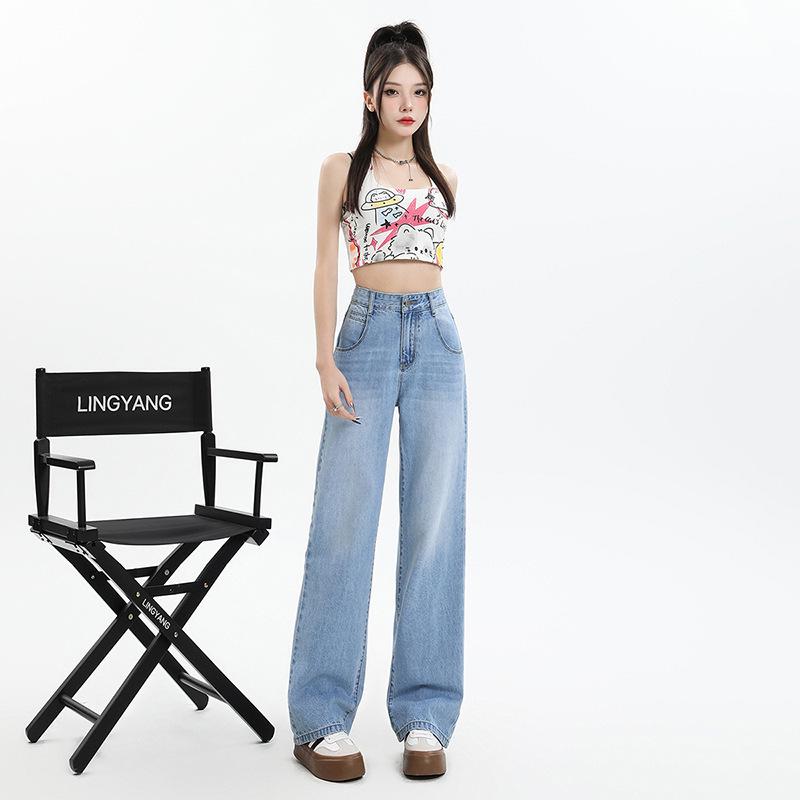 2024 Women s Korean Style High-Waisted Wide-Leg Jeans – Autumn Slimming Petite Straight-Leg Pants XS
2024 Women s Korean Style High-Waisted Wide-Leg Jeans – Autumn Slimming Petite Straight-Leg Pants XS