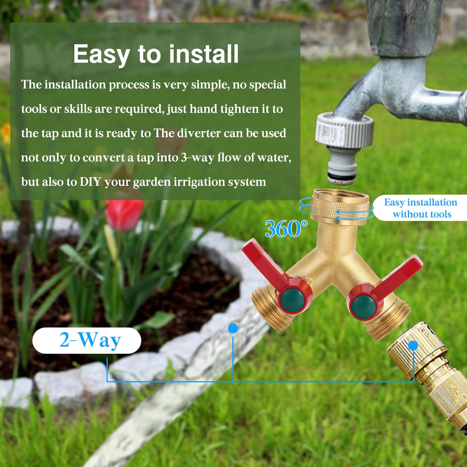 Extension Handles Brass Garden Hose Splitter Garden Hose Splitter for Home Outdoor Garden splitter-2
Extension Handles Brass Garden Hose Splitter Garden Hose Splitter for Home Outdoor Garden splitter-2