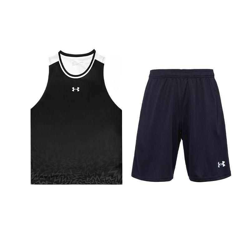 Under Armour Logo Color Block Майка с круглым вырезом и прямыми шортами Баскетбольный комплект Мужские комплекты Черный 24500108-001+21500201-001 L
Under Armour Logo Color Block Майка с круглым вырезом и прямыми шортами Баскетбольный комплект Мужские комплекты Черный 24500108-001+21500201-001 L