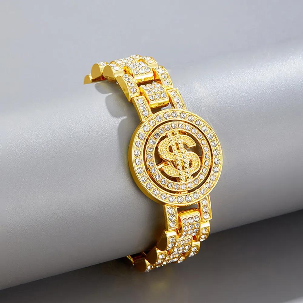 Rotating Dollar Necklace, Versatile Rotatable Bracelet, Trendy Brand Hand Accessories for Men and Women 19CM
Rotating Dollar Necklace, Versatile Rotatable Bracelet, Trendy Brand Hand Accessories for Men and Women 19CM