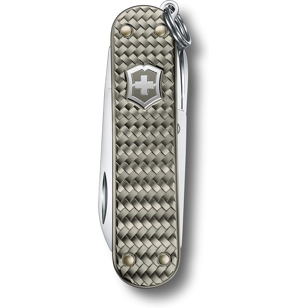 Victorinox Classic Alox Collection Infinite Grey Swiss Army Knife Multi-Tool with Scissors and Screwdriver 5 Functions Compact Lightweight
Victorinox Classic Alox Collection Infinite Grey Swiss Army Knife Multi-Tool with Scissors and Screwdriver 5 Functions Compact Lightweight