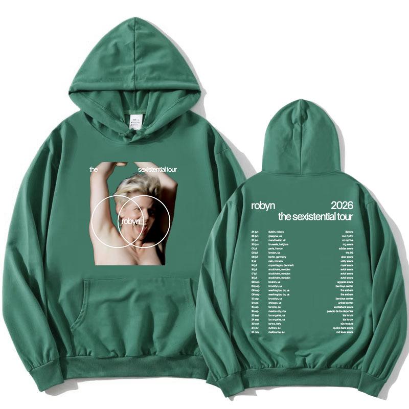 Robyn The Sexistential Tour 2026 Hoodies Long Sleeve Fleece Female Hooded Sweatshirts Unisex Streetwear Fashion Soft Unisex Tops XXXL
Robyn The Sexistential Tour 2026 Hoodies Long Sleeve Fleece Female Hooded Sweatshirts Unisex Streetwear Fashion Soft Unisex Tops XXXL