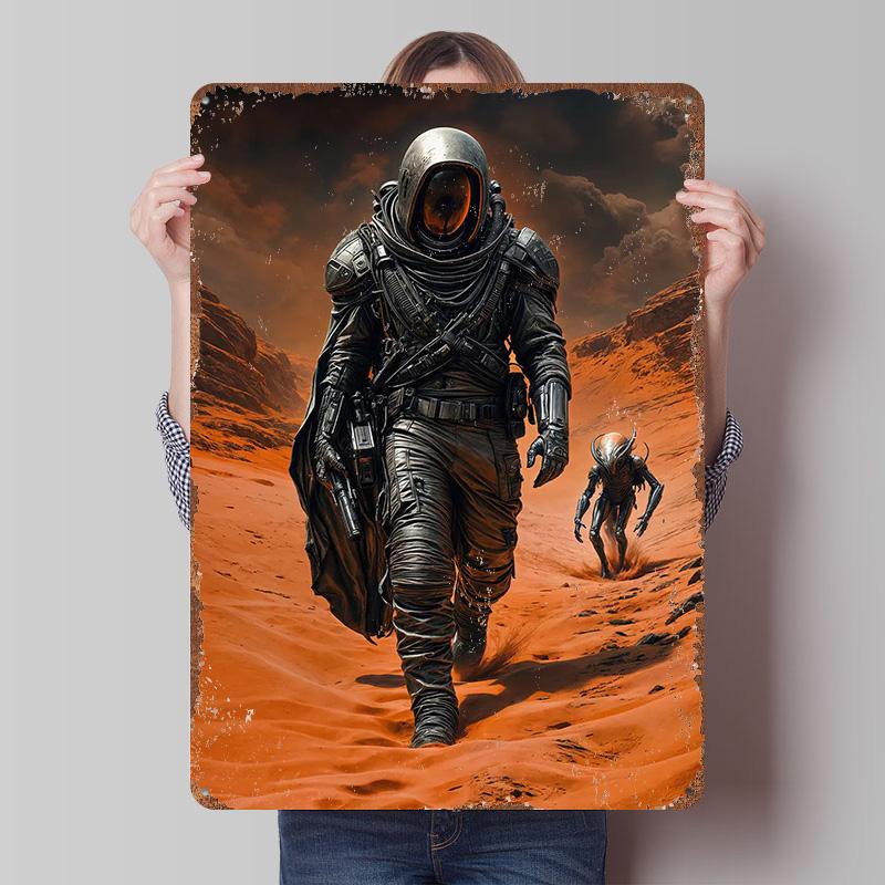 Space Wanderer Printed Poster Customized Wall Art Retro Vintage Metal Tin Signs for Modern Home Decoration Luxury Room Decor Men 7.9x11.8In(20x30cm)
Space Wanderer Printed Poster Customized Wall Art Retro Vintage Metal Tin Signs for Modern Home Decoration Luxury Room Decor Men 7.9x11.8In(20x30cm)
