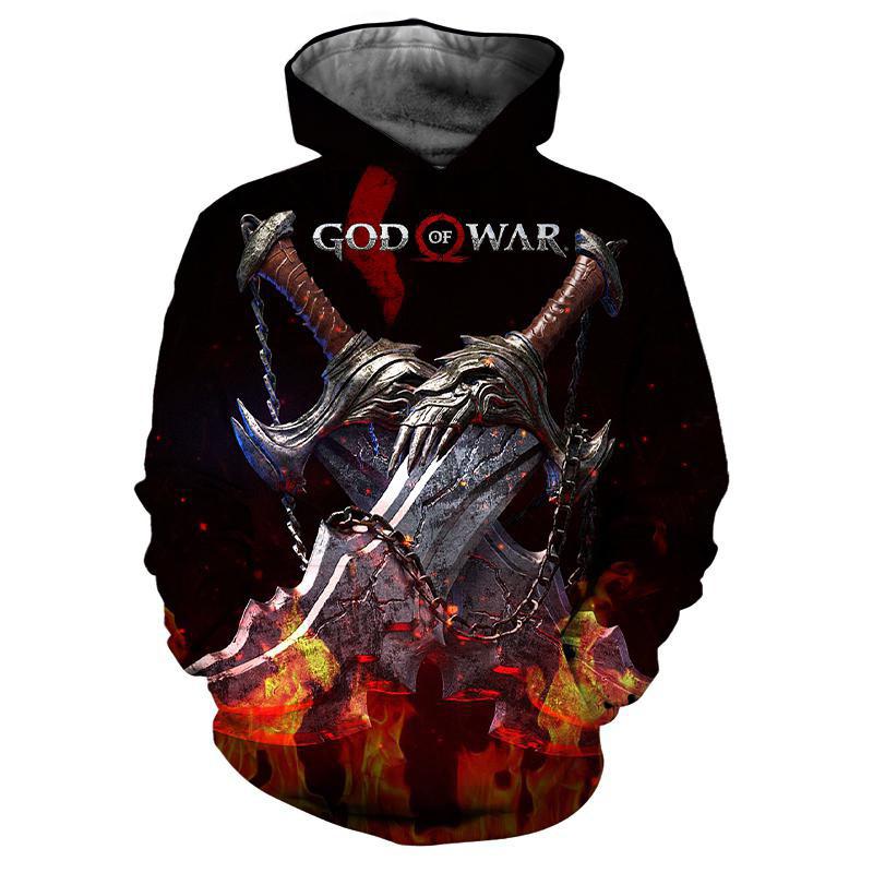 Европейская и американская новая 3D игра God of War персонализированная толстовка с капюшоном Krato Graphic Sweatshirt модная уличная одежда крутая толстовка с капюшоном
Европейская и американская новая 3D игра God of War персонализированная толстовка с капюшоном Krato Graphic Sweatshirt модная уличная одежда крутая толстовка с капюшоном