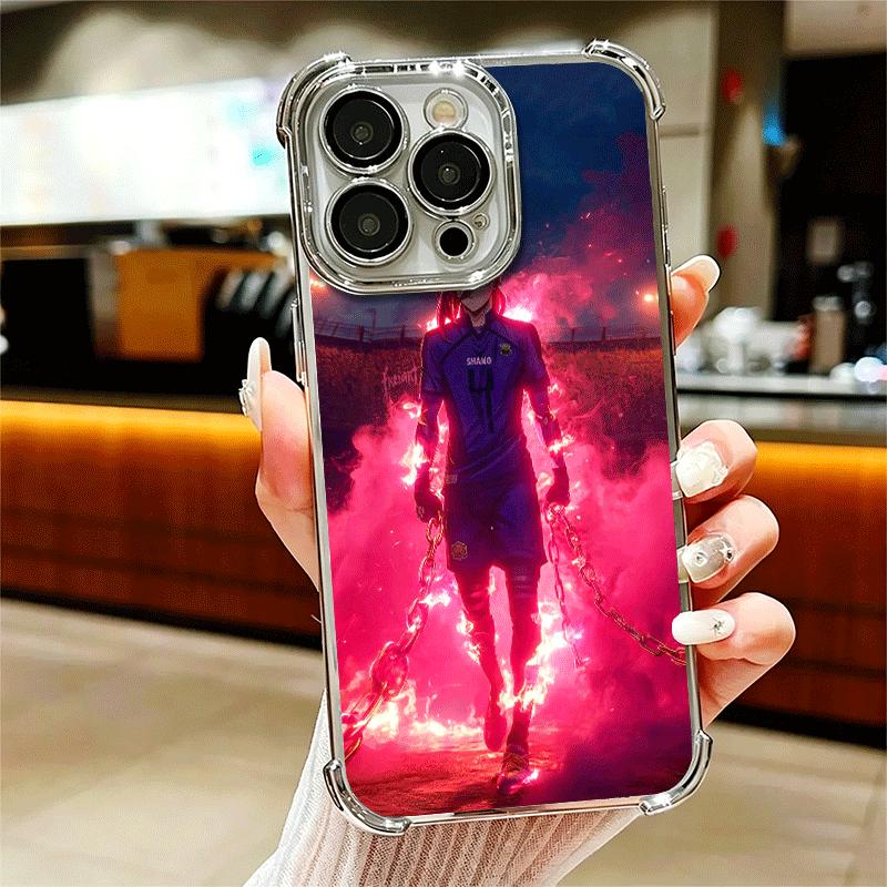 Blue L-Lock Chigiri Hyoma Plating Phone Case For Iphone 16 17 Pro Max Air 16E 14 15 Plus 12 13 Mini Anti-Fall Airabag Cover iPhone 15
Blue L-Lock Chigiri Hyoma Plating Phone Case For Iphone 16 17 Pro Max Air 16E 14 15 Plus 12 13 Mini Anti-Fall Airabag Cover iPhone 15