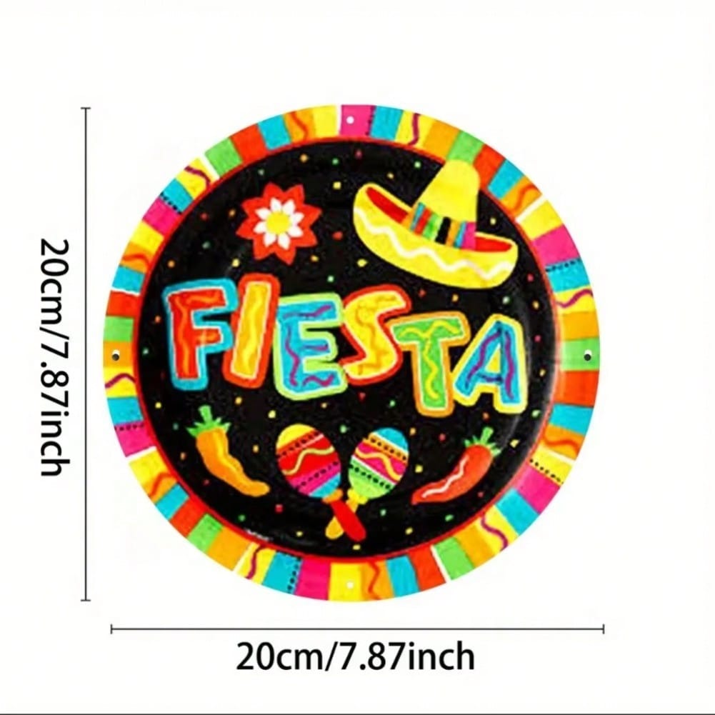 Cinco de Mayo Metal Wall Art Fiesta Decor Mexican Celebration Home Wall Decor 20x20 різнокольоровий
Cinco de Mayo Metal Wall Art Fiesta Decor Mexican Celebration Home Wall Decor 20x20 різнокольоровий