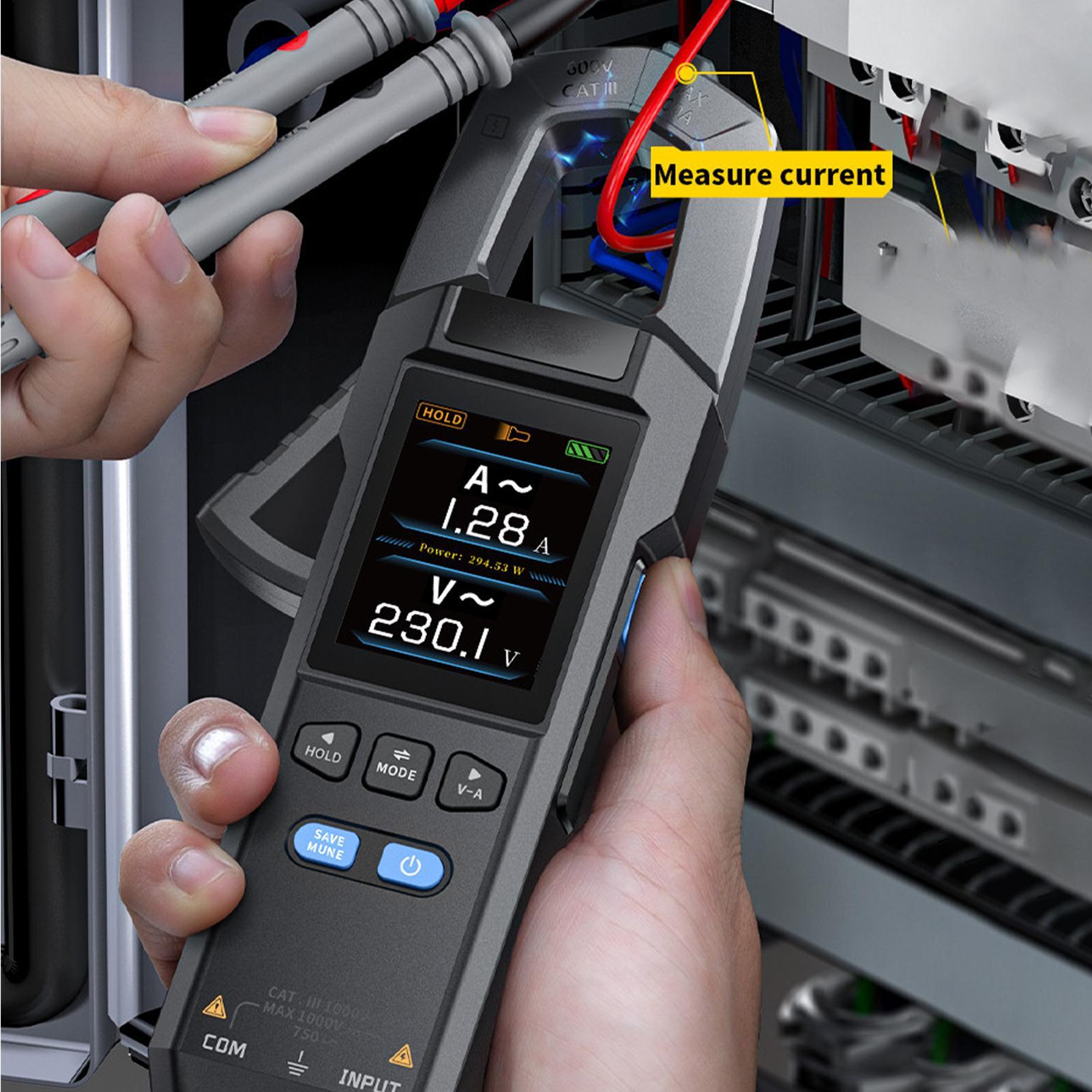 Automotive Multimeter 10 000 Counts Clamp Meter 600A Automatic Rechargeable Amp Meter For Automotive Electric Electricity CN
Automotive Multimeter 10 000 Counts Clamp Meter 600A Automatic Rechargeable Amp Meter For Automotive Electric Electricity CN