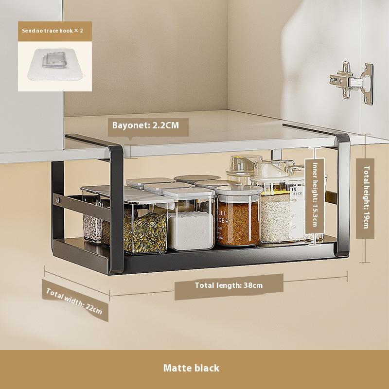 Expandable Cabinet Storage Shelf Layered Spice Hanging Rack Kitchen Counter Organizers Shelves Under Cabinet Retractable Basket
Expandable Cabinet Storage Shelf Layered Spice Hanging Rack Kitchen Counter Organizers Shelves Under Cabinet Retractable Basket