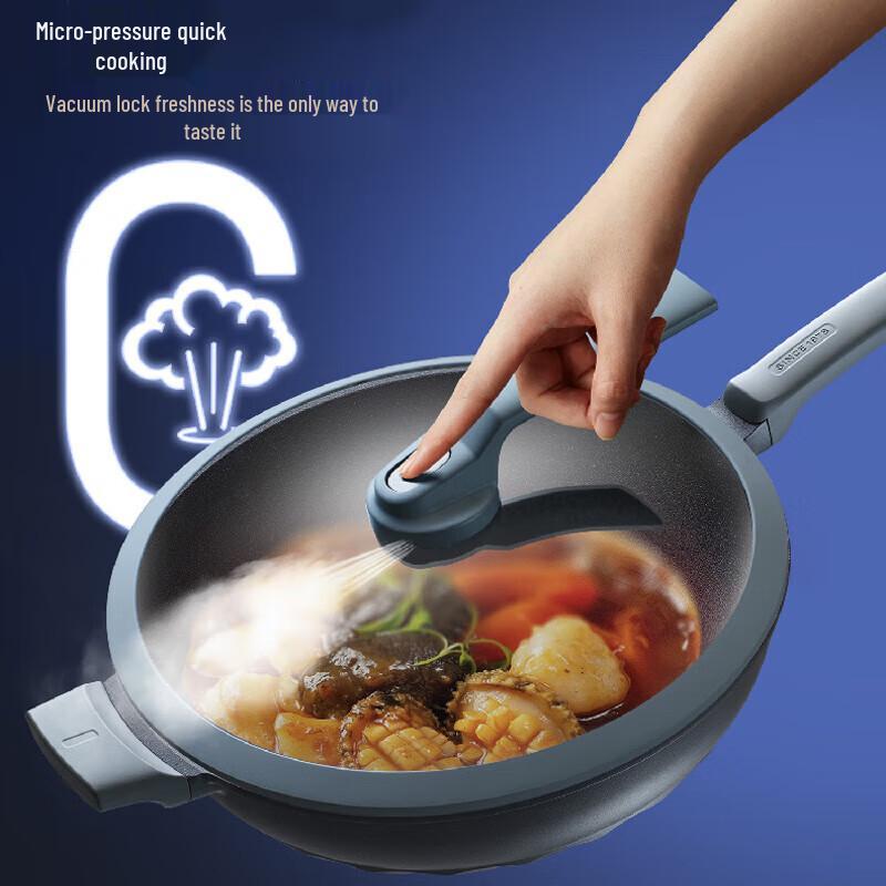 ASD 30cm Blue Diamond Titanium Non-stick Wok
ASD 30cm Blue Diamond Titanium Non-stick Wok