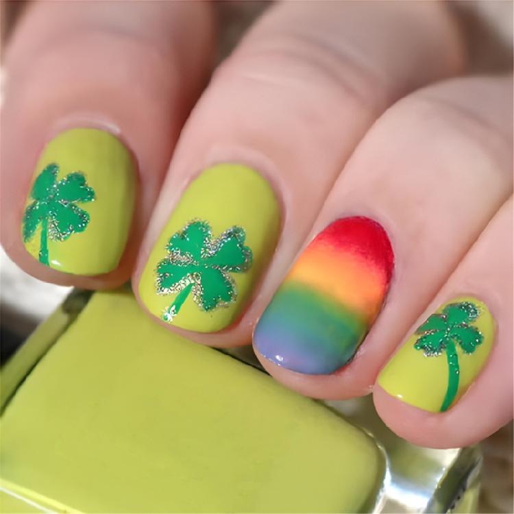 Square Nail Tips Fake Nail Glues On Nail Stick On Nail Saint Patrick’s Day Press On Nail Artificial False Nail Women 1
Square Nail Tips Fake Nail Glues On Nail Stick On Nail Saint Patrick’s Day Press On Nail Artificial False Nail Women 1