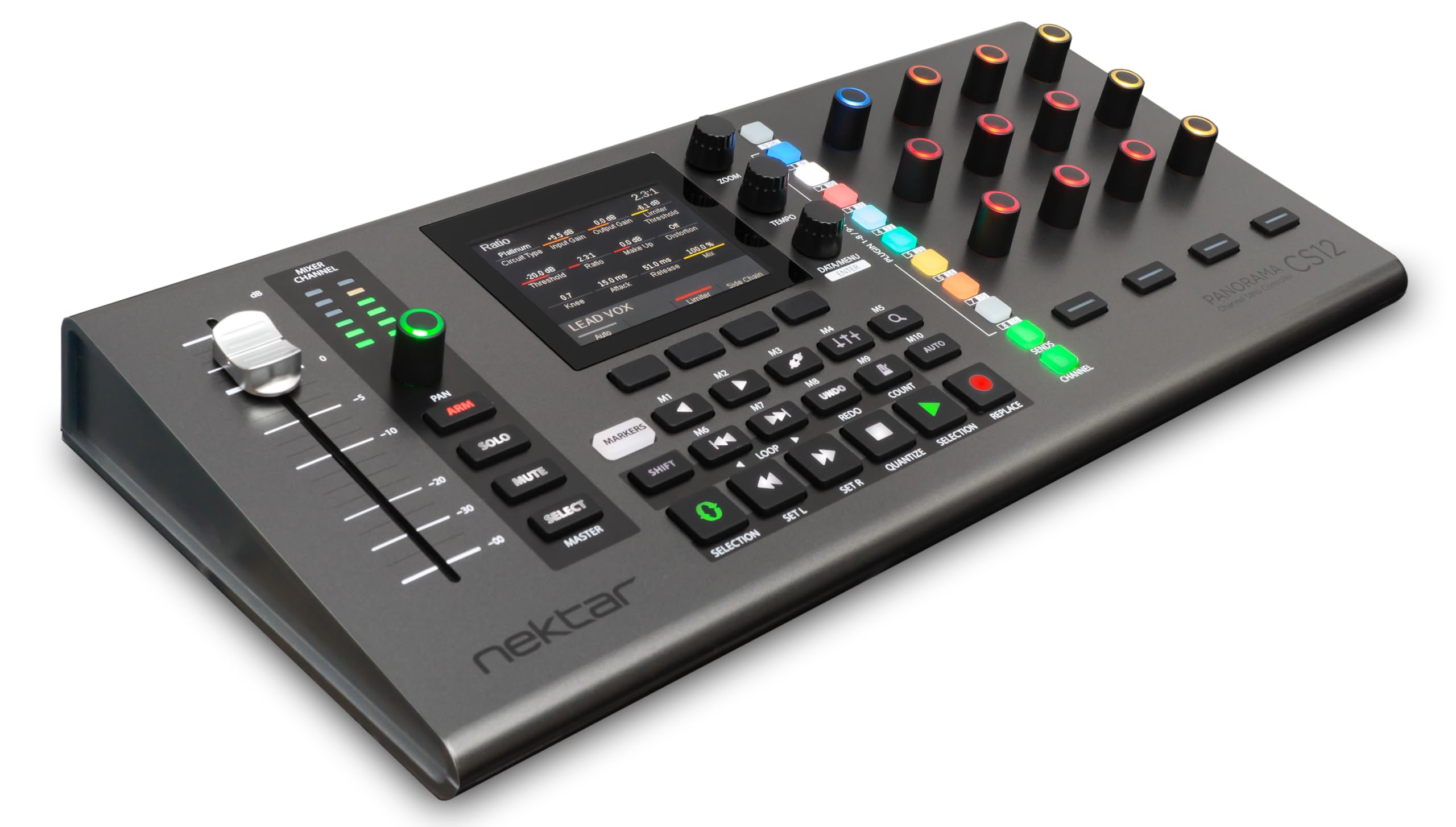 Nektar Technology Panorama CS12 PANORAMA Series Channel Strip Plug-in Controller 3918.5 6.5cm
Nektar Technology Panorama CS12 PANORAMA Series Channel Strip Plug-in Controller 3918.5 6.5cm