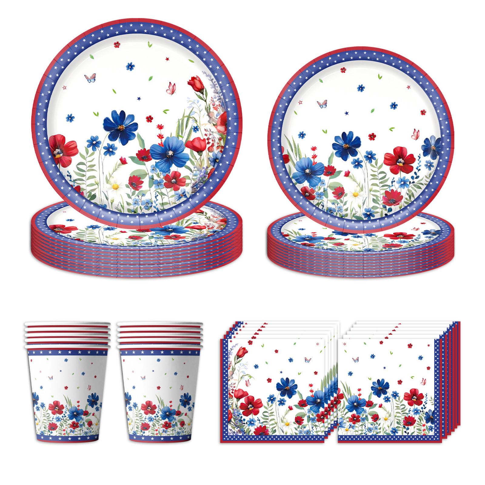 0th Anniversary Independence Day Party Supplies Set: Celebration Paper Plates Tablecloths Decorations One Size
0th Anniversary Independence Day Party Supplies Set: Celebration Paper Plates Tablecloths Decorations One Size