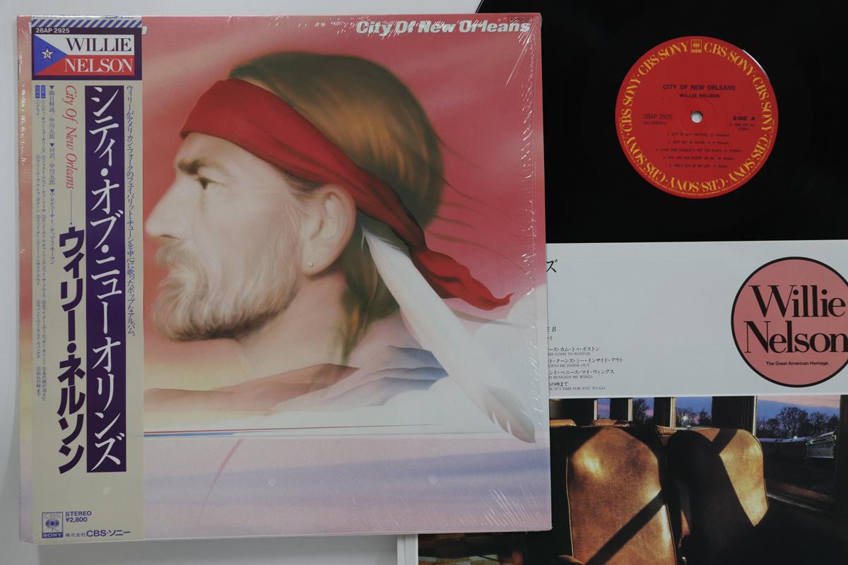 LP Record WILLIE NELSON - City Of New Orleans 28AP2925 CBS SONY 1984 Japan Obi Country/Folk Used
LP Record WILLIE NELSON - City Of New Orleans 28AP2925 CBS SONY 1984 Japan Obi Country/Folk Used