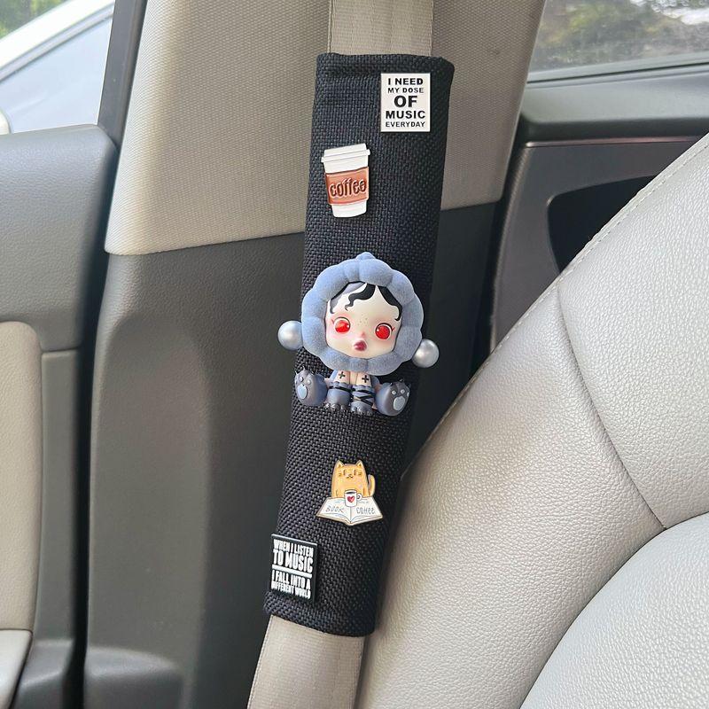 Bubble Mart Dream-Eating Animal Series Car Seatbelt Shoulder Pad Anti-Strangling Car Interior Decoration Cute and Creative New Indifferent Black Rabbit
Bubble Mart Dream-Eating Animal Series Car Seatbelt Shoulder Pad Anti-Strangling Car Interior Decoration Cute and Creative New Indifferent Black Rabbit