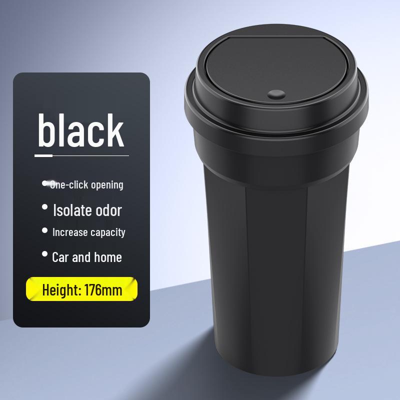Mini Car Trash & Storage Bin with Cup Holder
Mini Car Trash & Storage Bin with Cup Holder