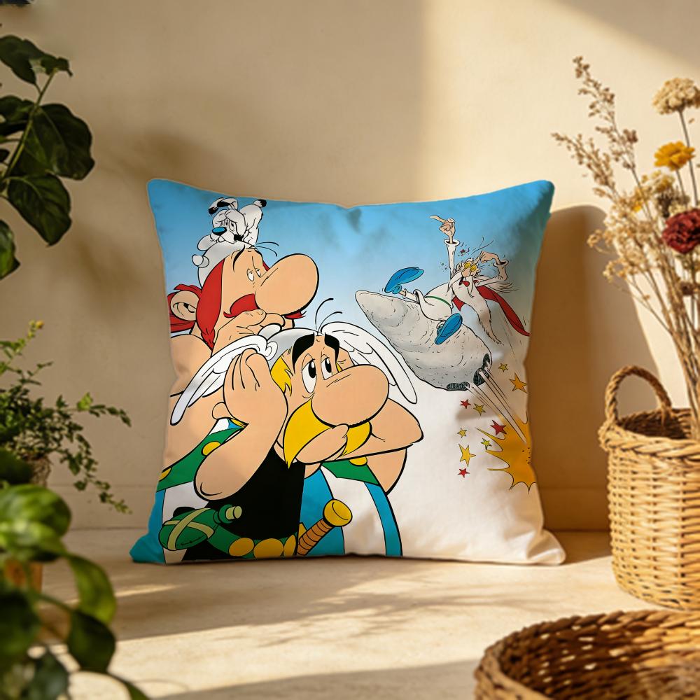 Trendy AAsterix and Obelixied Cushion Cover Versatile DoubleSided Pillow Case Fit for Sofa Bed Car Daily Decor 30X30cm
Trendy AAsterix and Obelixied Cushion Cover Versatile DoubleSided Pillow Case Fit for Sofa Bed Car Daily Decor 30X30cm