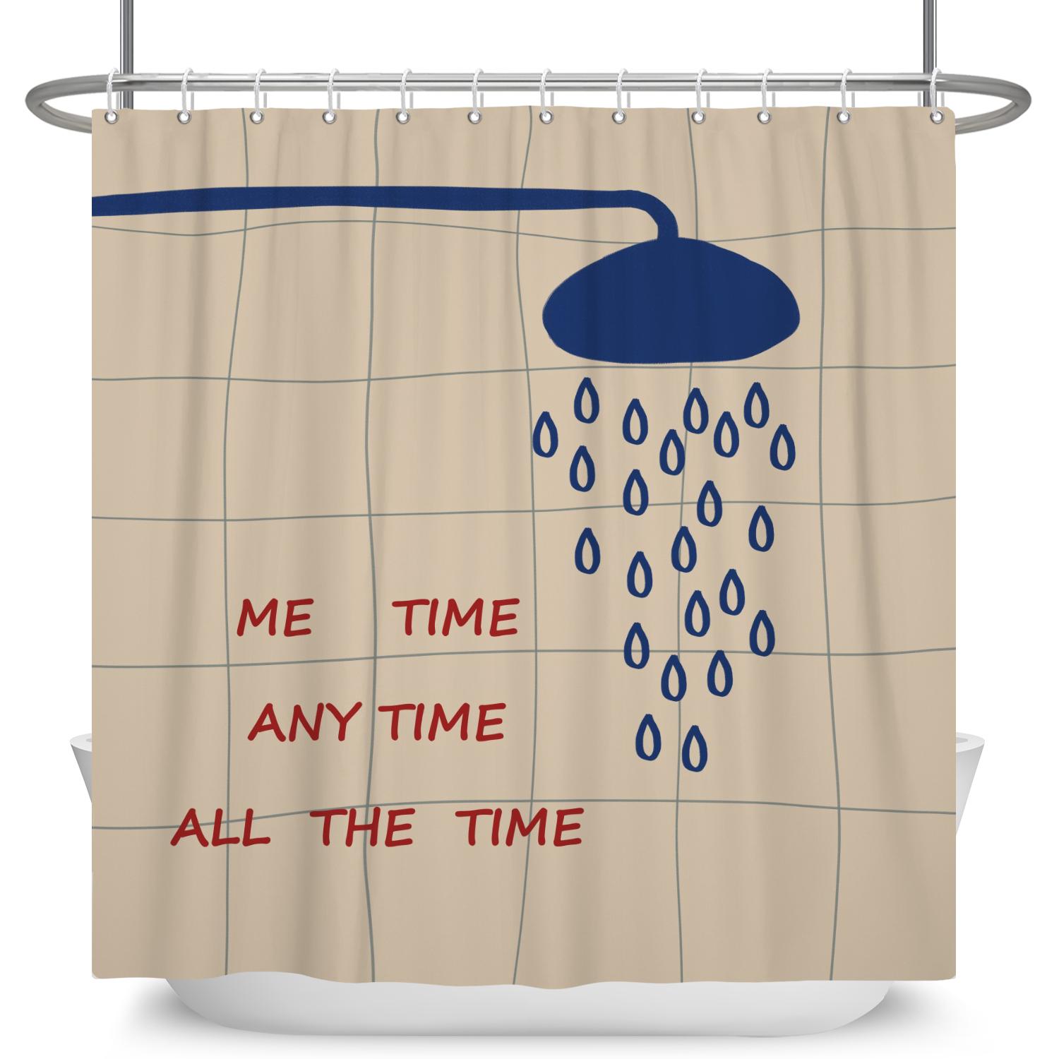 Funny Quote Shower Curtain Minimalist Line Art Shower Print Waterproof Bath Curtain For Bathroom Decor Polyester With 12 Hooks W60H190(CM)-1 Pcs
Funny Quote Shower Curtain Minimalist Line Art Shower Print Waterproof Bath Curtain For Bathroom Decor Polyester With 12 Hooks W60H190(CM)-1 Pcs
