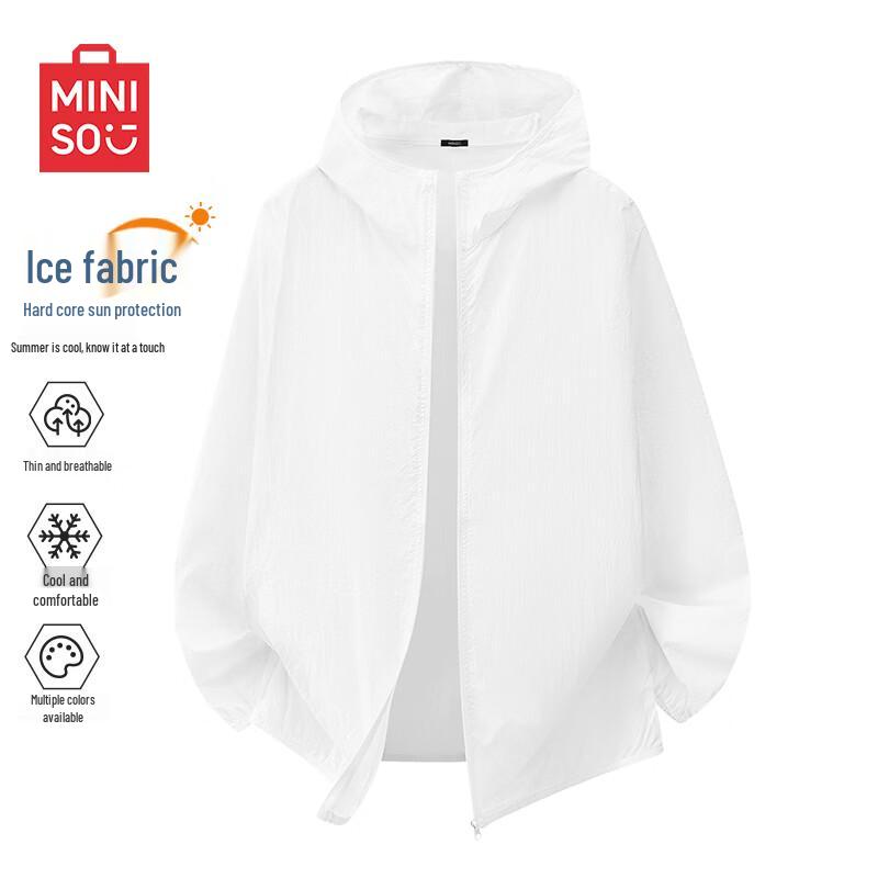 MINISO Men s Ice Silk Hooded Sun Protection Jacket M
MINISO Men s Ice Silk Hooded Sun Protection Jacket M