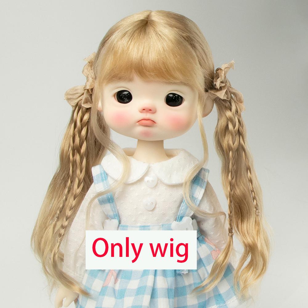 30cm BJD Wig Soft Mohair Bangs Double Ponytails Bow Curly Long Hair for 1/6 BJD SD DD Doll Hair 6-7 Inch Doll Accessories for 15.5-17.5cm head
30cm BJD Wig Soft Mohair Bangs Double Ponytails Bow Curly Long Hair for 1/6 BJD SD DD Doll Hair 6-7 Inch Doll Accessories for 15.5-17.5cm head