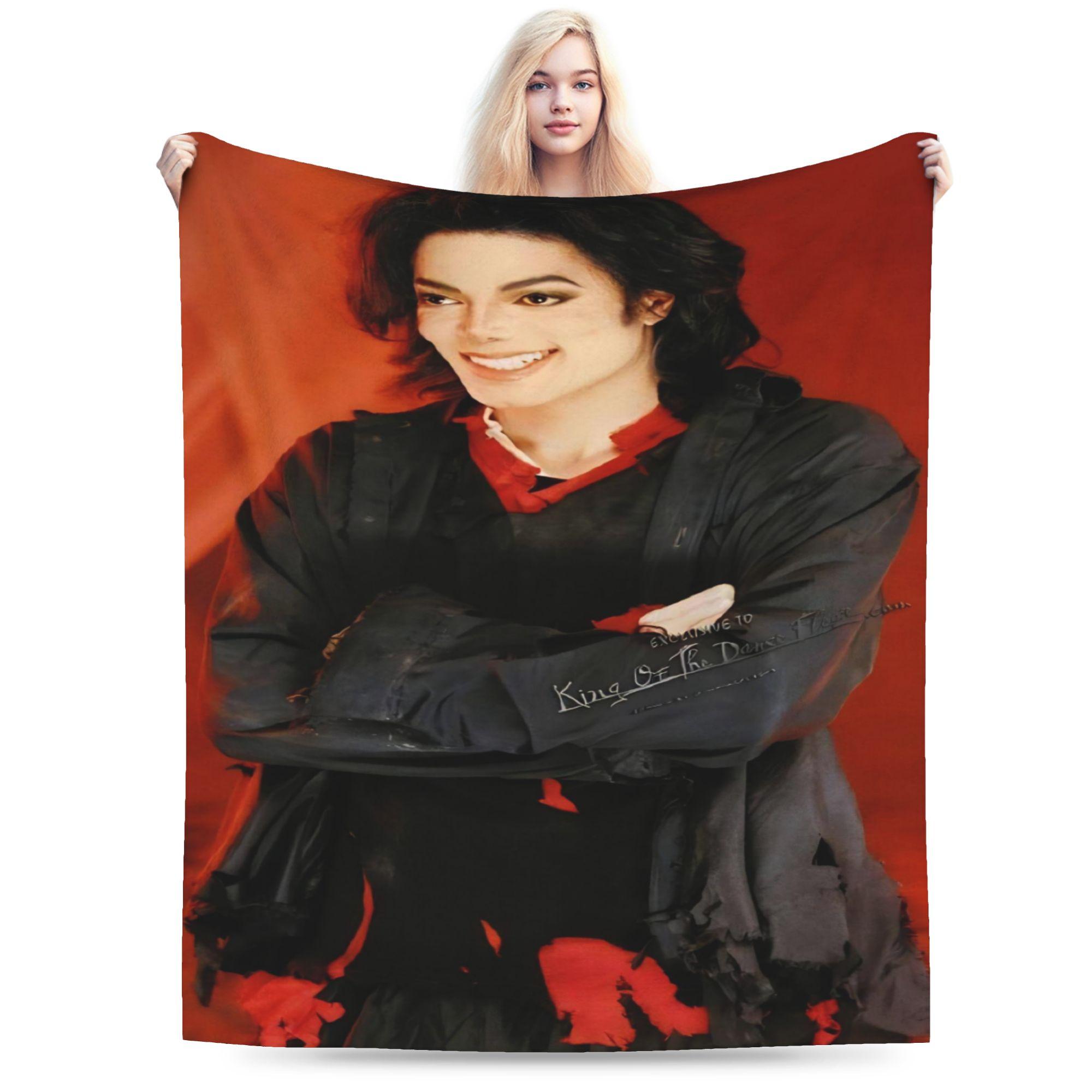 Soft Bedding Throws Travel Car MJ King Of Pop Michael J-jackson Blanket Flannel Bedspread For Living Room Casual Sofa Bed Cover 75x90cm
Soft Bedding Throws Travel Car MJ King Of Pop Michael J-jackson Blanket Flannel Bedspread For Living Room Casual Sofa Bed Cover 75x90cm
