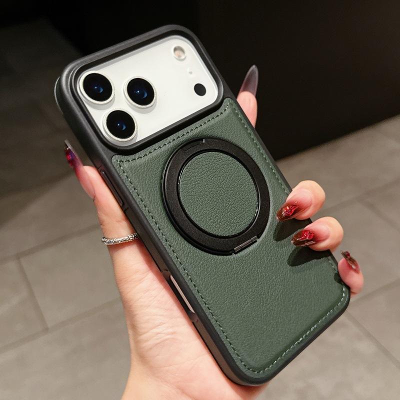 Phone Case for iPhone 16 Pro Max 17 Air 16e 15 Plus 14 13 Promax 12 11 Rotating Alloy Bracket Ring Strong Magnetic Leather Cover iPhone Air темно-зеленого
Phone Case for iPhone 16 Pro Max 17 Air 16e 15 Plus 14 13 Promax 12 11 Rotating Alloy Bracket Ring Strong Magnetic Leather Cover iPhone Air темно-зеленого