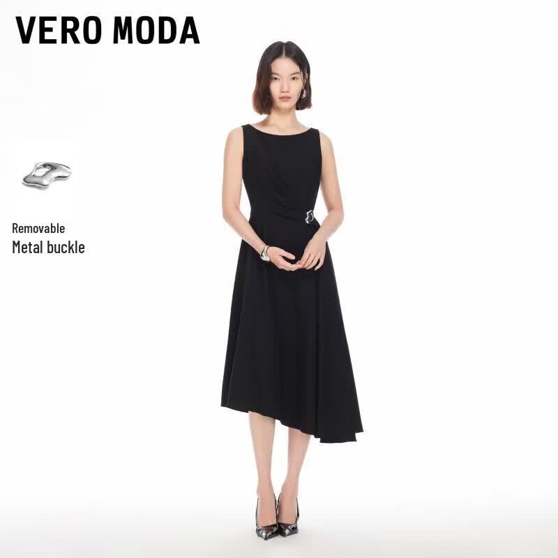 VEROMODA Metal Buckle Sleeveless A-Line Irregular Dress L
VEROMODA Metal Buckle Sleeveless A-Line Irregular Dress L