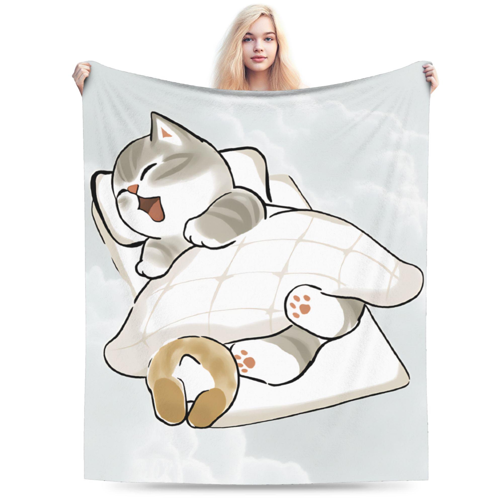 Mofusand Blanket Warm Soft Street Trend Plush Throw Blanket For Girls Boys Living Room Flannel Bedspread Bed Cover 75x90cm
Mofusand Blanket Warm Soft Street Trend Plush Throw Blanket For Girls Boys Living Room Flannel Bedspread Bed Cover 75x90cm