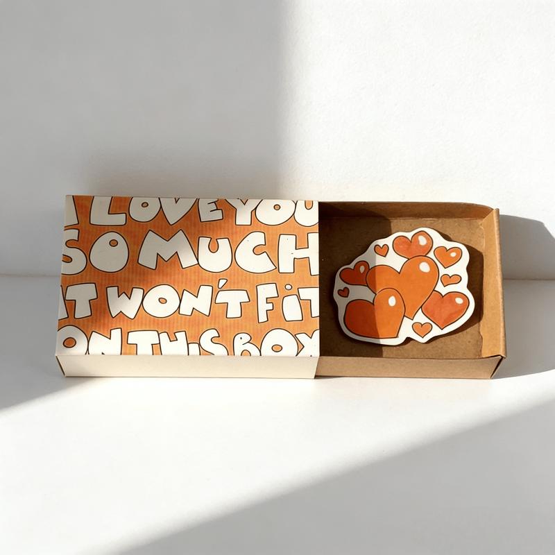 1Pcs Romantic I Love You Message Gift Handmade Love Box Card For Valentine S Day Anniversary Wedding Surprise For Her/Him as the picture
1Pcs Romantic I Love You Message Gift Handmade Love Box Card For Valentine S Day Anniversary Wedding Surprise For Her/Him as the picture