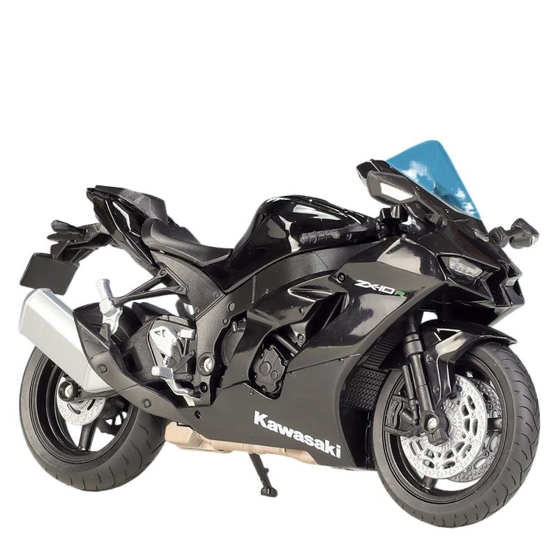 WELLY 1/12 2021 Kawasaki Ninja ZX-10R Модель мотоцикла зі сплаву Симуляція Литий метал Масштабна модель мотоцикла Дитяча іграшка Подарунки чорний
WELLY 1/12 2021 Kawasaki Ninja ZX-10R Модель мотоцикла зі сплаву Симуляція Литий метал Масштабна модель мотоцикла Дитяча іграшка Подарунки чорний
