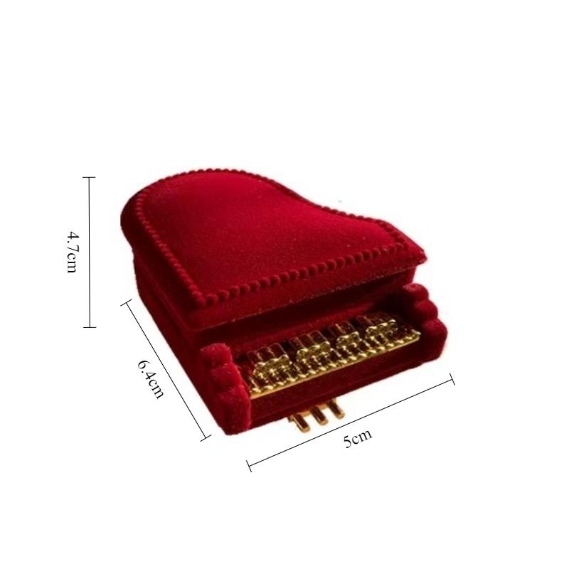 Flannel Ring Jewelry Box Valentine Day Gift Necklace Storage Boxes Wedding Red Rings Box Mini Piano Organizer Jewellery Boxes червоний
Flannel Ring Jewelry Box Valentine Day Gift Necklace Storage Boxes Wedding Red Rings Box Mini Piano Organizer Jewellery Boxes червоний
