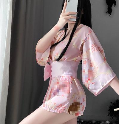 Sexy lingerie pure lust sexy Japanese cherry blossom kimono hot uniform temptation free suit One size fits all
Sexy lingerie pure lust sexy Japanese cherry blossom kimono hot uniform temptation free suit One size fits all