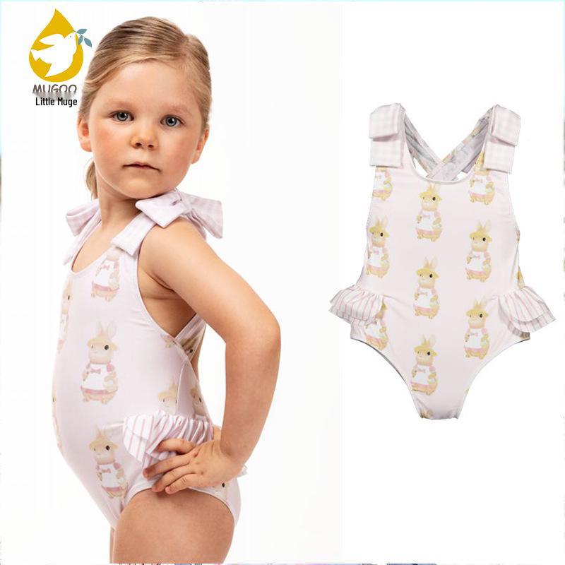 2025 Rabbit Beach One-Piece Swimsuit for Kids: Summer Swimwear for Boys & Girls Size 100
2025 Rabbit Beach One-Piece Swimsuit for Kids: Summer Swimwear for Boys & Girls Size 100