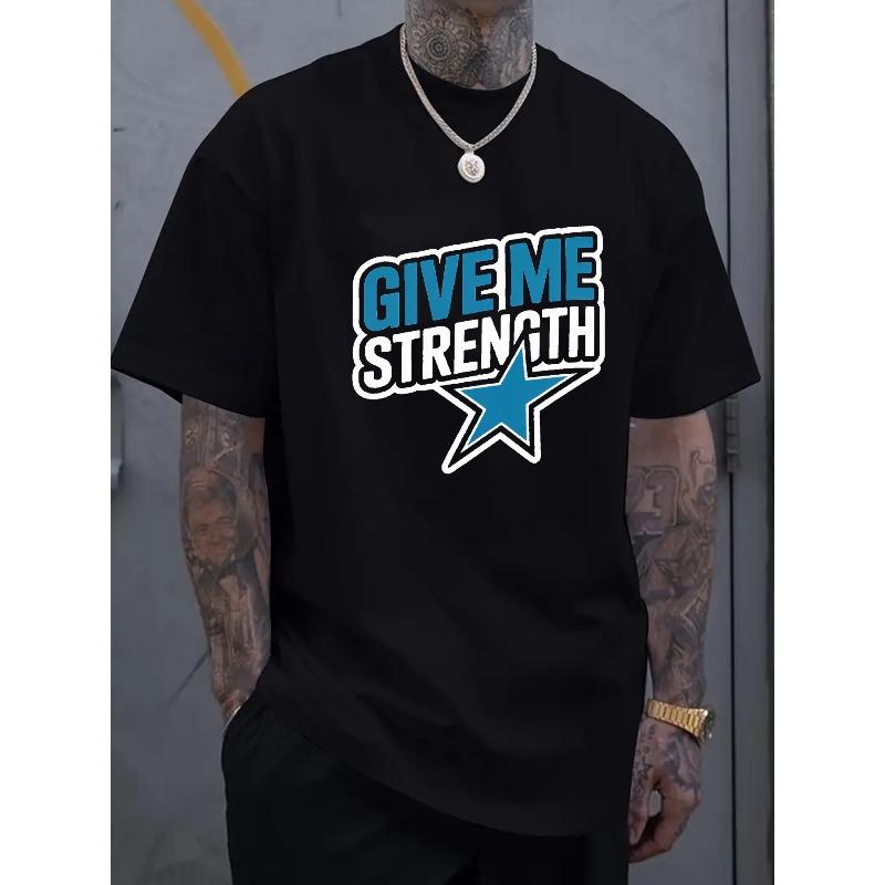 European Size Men S Casual Streetwear Fashion Graphic Tee with Star Print for Strength - Black T-Shirt 4XL чорний
European Size Men S Casual Streetwear Fashion Graphic Tee with Star Print for Strength - Black T-Shirt 4XL чорний