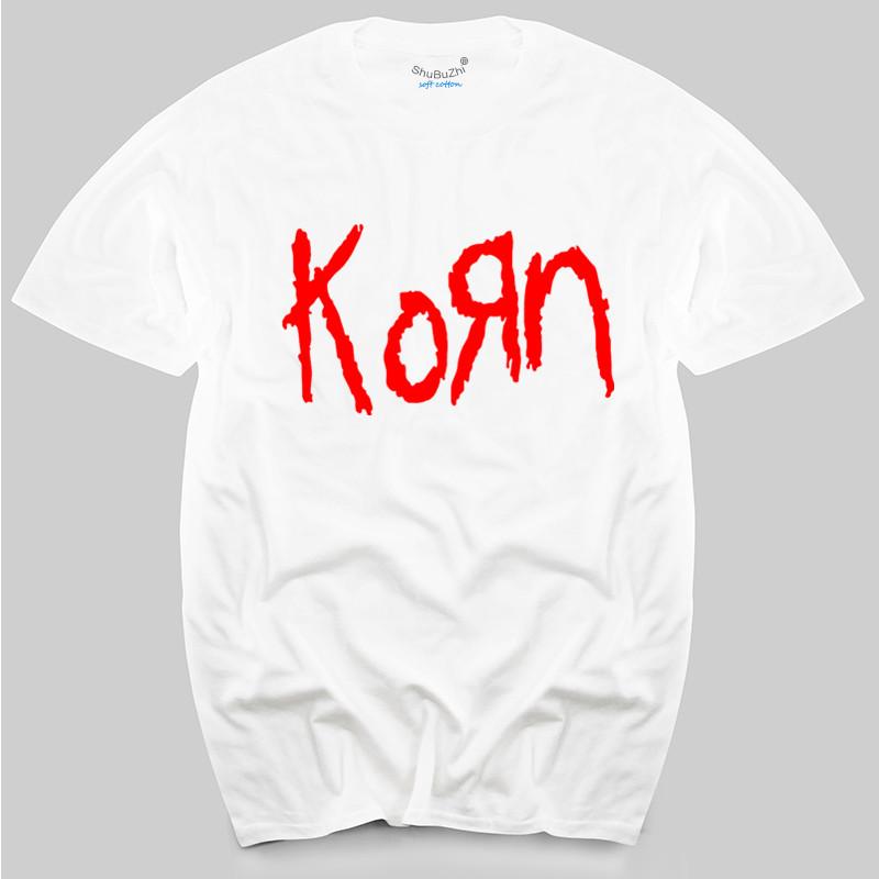 Korn Tshirt Mens Metal Rock Cotton White Tee Shirt mens top tees cotton teeshirt man new brand tops S
Korn Tshirt Mens Metal Rock Cotton White Tee Shirt mens top tees cotton teeshirt man new brand tops S