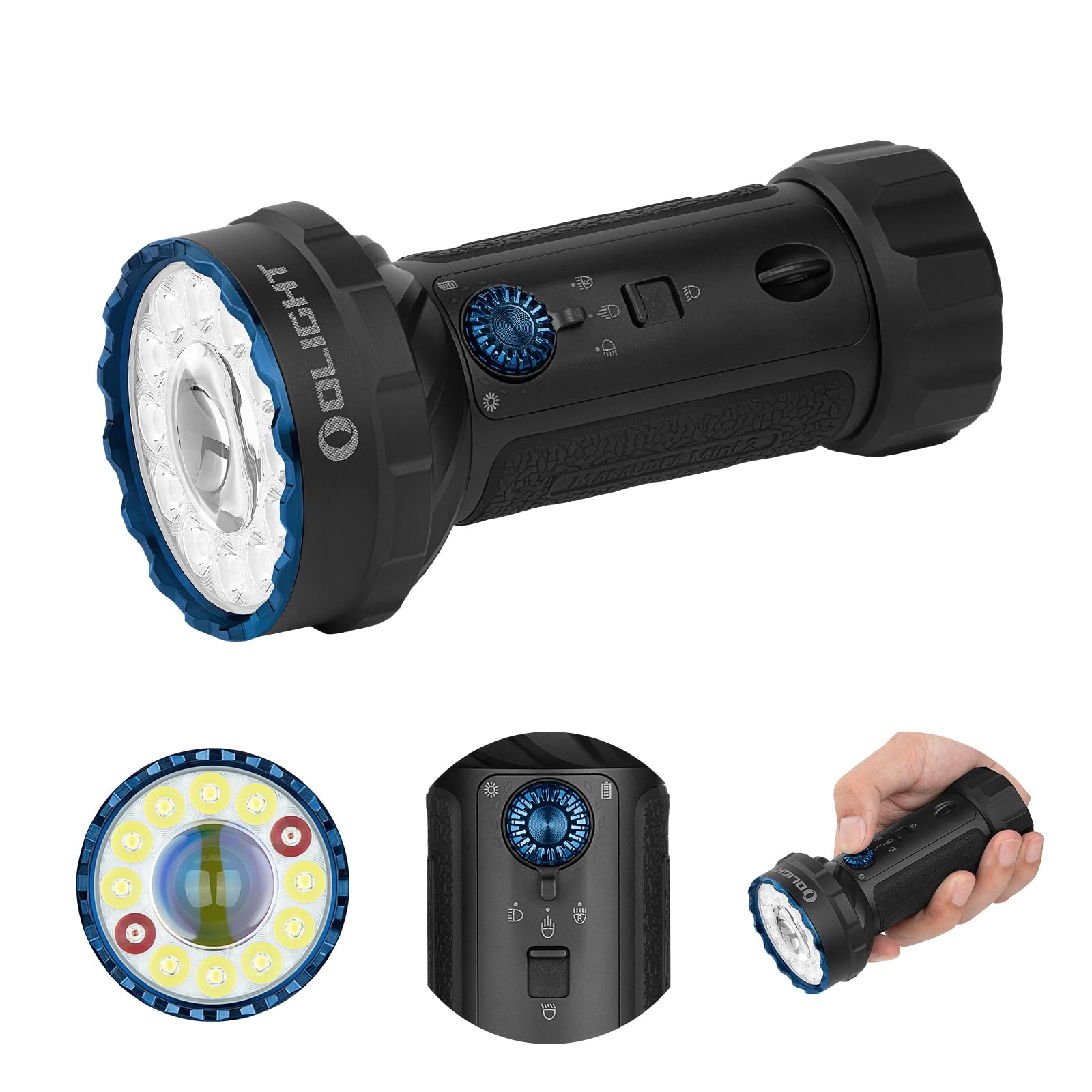 OLIGHT Marauder Mini2 LED Powerful Handheld 750m Spot 5 Disaster Power Outage Emergency Search and Work High IPX8 Outdoor Emergency Use Flashlight, чорний
OLIGHT Marauder Mini2 LED Powerful Handheld 750m Spot 5 Disaster Power Outage Emergency Search and Work High IPX8 Outdoor Emergency Use Flashlight, чорний