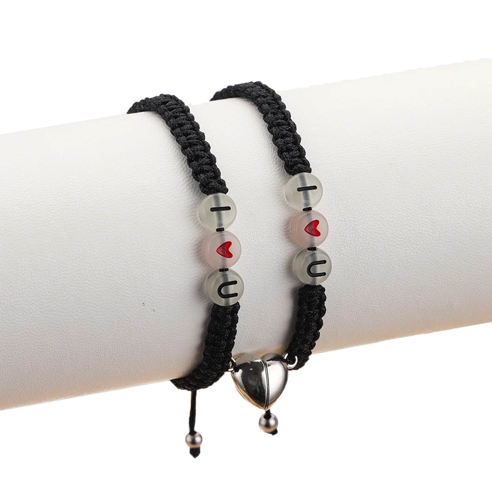 2 Pcs Couple Matching Bracelets Luminous Letter Bead Bracelets Valentines Day Braided Bracelet Adjustable Jewelry 1
2 Pcs Couple Matching Bracelets Luminous Letter Bead Bracelets Valentines Day Braided Bracelet Adjustable Jewelry 1