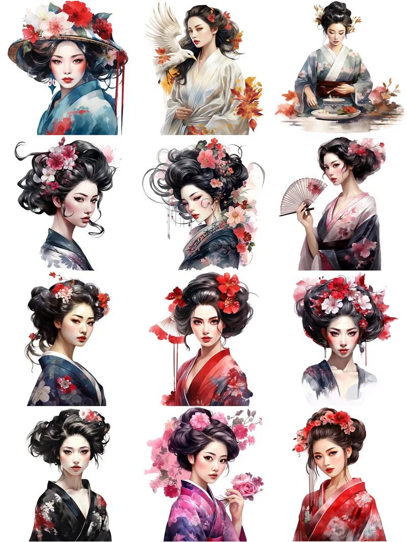 12Pcs/Pack Japanese Girls Sticker DIY Craft Scrapbooking Album Junk Journal Decorative Stickers
12Pcs/Pack Japanese Girls Sticker DIY Craft Scrapbooking Album Junk Journal Decorative Stickers