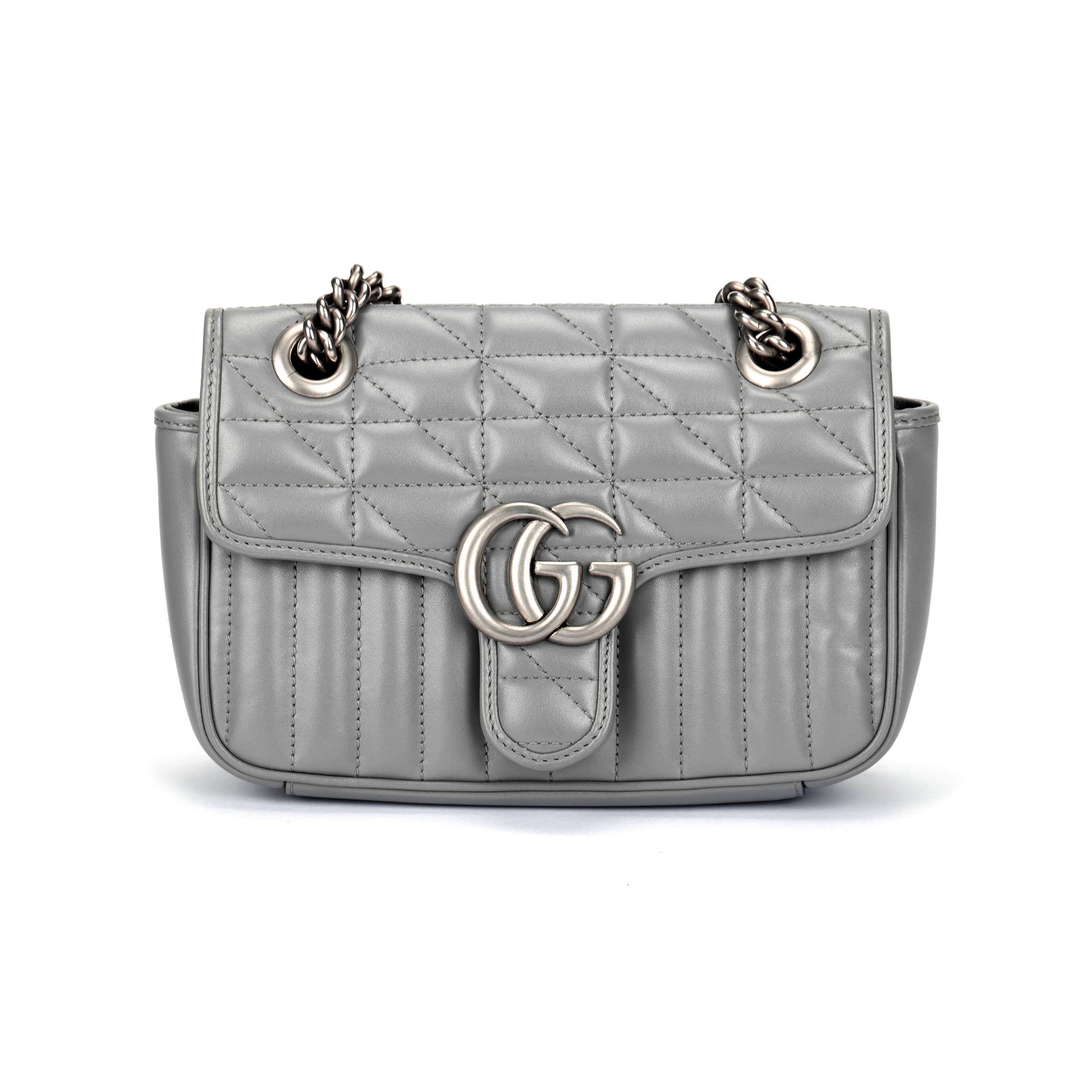Gucci GG Marmont Сріблястий Логотип Ланцюжок Сумка на Плече Стьобана Шкіра Crossbody Міні Жіночі сумки Сірий 446744-UM8AN-1711 Basic Set (Bag+Dust Bag)
Gucci GG Marmont Сріблястий Логотип Ланцюжок Сумка на Плече Стьобана Шкіра Crossbody Міні Жіночі сумки Сірий 446744-UM8AN-1711 Basic Set (Bag+Dust Bag)