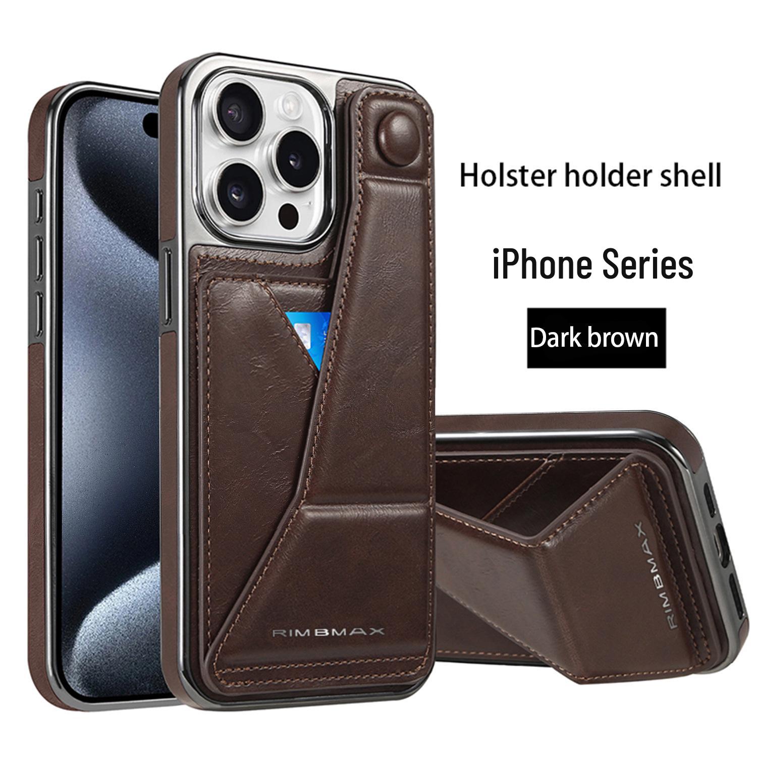 High-Grade Leather Business Card Holder & Stand Style Case for iPhone 15/16 Pro Max iPhone 15 Plus темно-коричневого
High-Grade Leather Business Card Holder & Stand Style Case for iPhone 15/16 Pro Max iPhone 15 Plus темно-коричневого