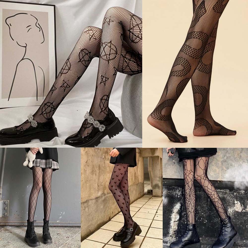 JK Punk Style Женские носки Чулочно-носочные изделия Ажурные чулки Сетчатые чулки Колготки Колготки
JK Punk Style Женские носки Чулочно-носочные изделия Ажурные чулки Сетчатые чулки Колготки Колготки