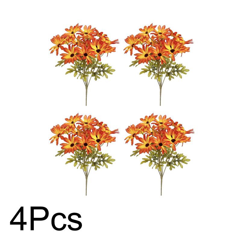 4 букета на День благодарения 14 цветков Искусственные букеты из ромашек Праздничное украшение Осенние композиции Реалистичные шелковистые хризантемы 4pcs
4 букета на День благодарения 14 цветков Искусственные букеты из ромашек Праздничное украшение Осенние композиции Реалистичные шелковистые хризантемы 4pcs